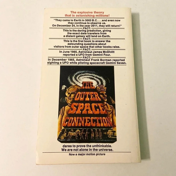 Vintage 1975 The Outer Space Connection by Alan and  Sally Landsburg Paperback - Picture 16 of 16